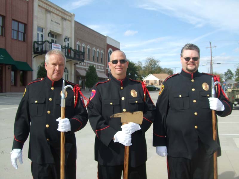 photo of Johnson County ESD honor guard members